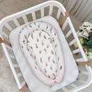 Protectie somn – Baby Nest Feather roz